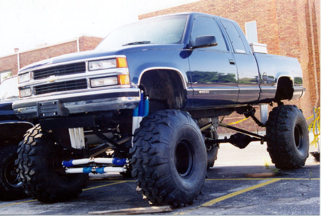 huge lifted